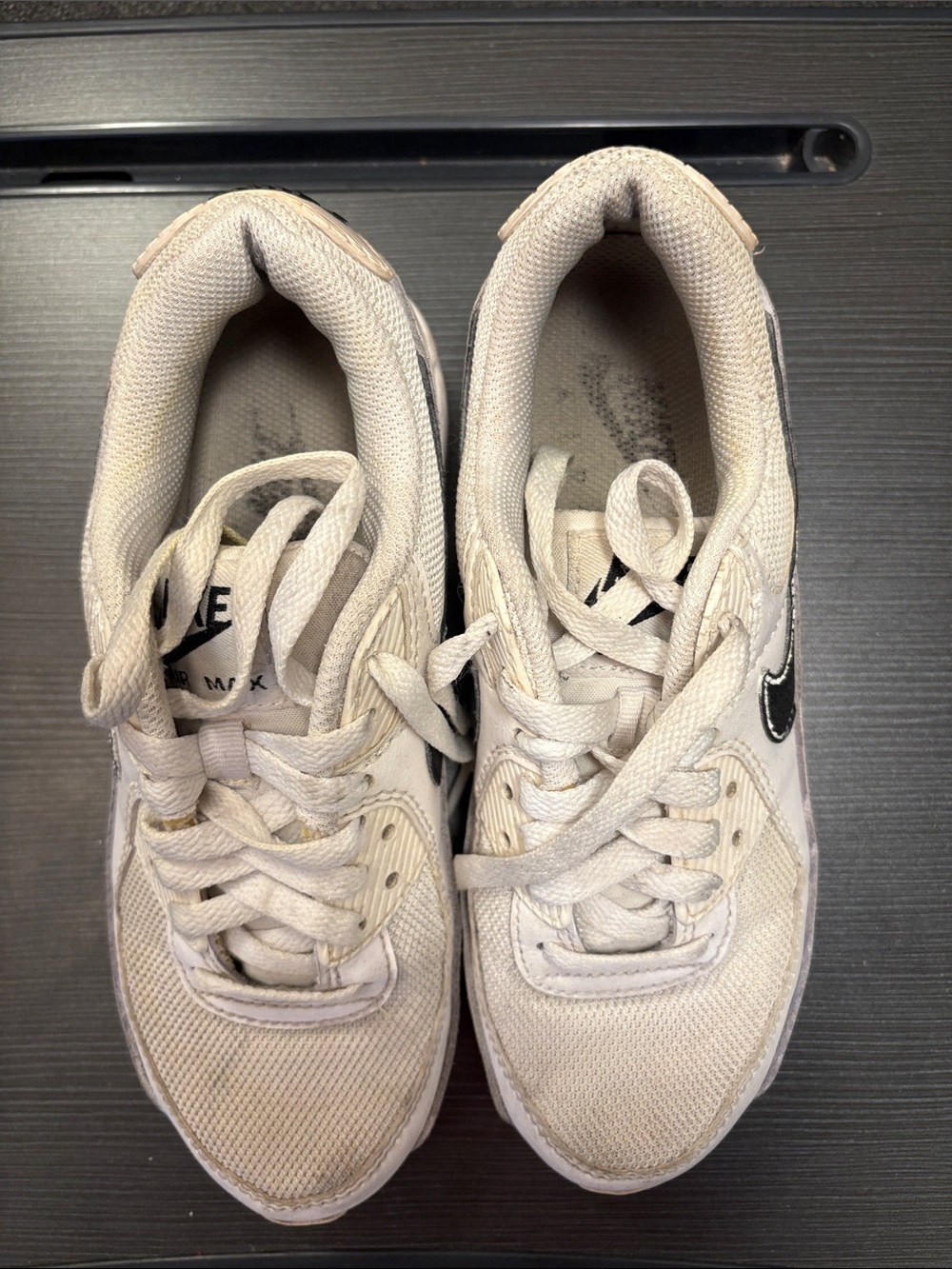Nike Off-White/Light Tan Low-Top Sneakers - Picture 2 of 5